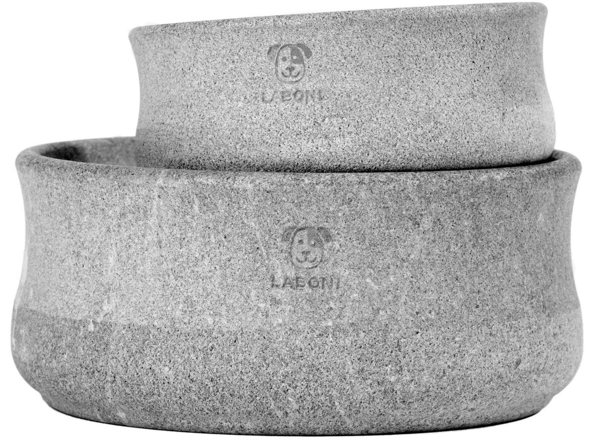 steinnapf gross aus speckstein für hunde von laboni