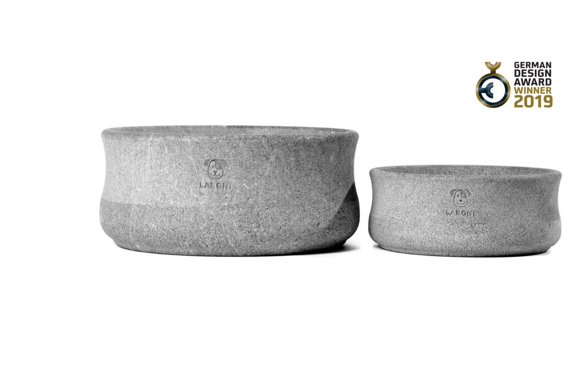 steinnapf gross aus speckstein für hunde von laboni