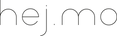 logo von hejmo in schwarz