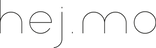 logo von hejmo in schwarz